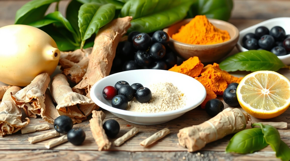 Botanical ingredients for herbal elixir